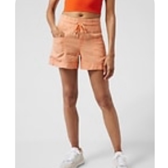 Athleta sz 10 linen shorts - Picture 4 of 4